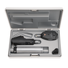 HEINE BETA 200S Ophthalmoscope (2.5 V XHL), BETA 200 Streak Retinoscope (2.5 V XHL), BETA battery handle, one spare bulb for each instrument, hard case